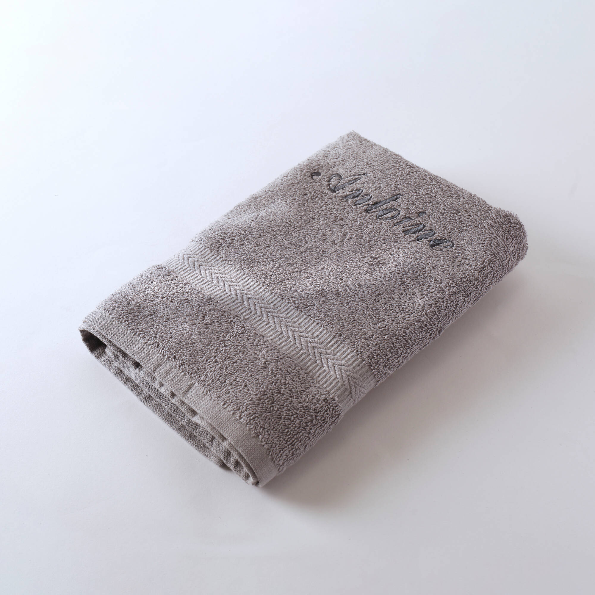 Collection serviettes de bain personnalisables confort moelleux