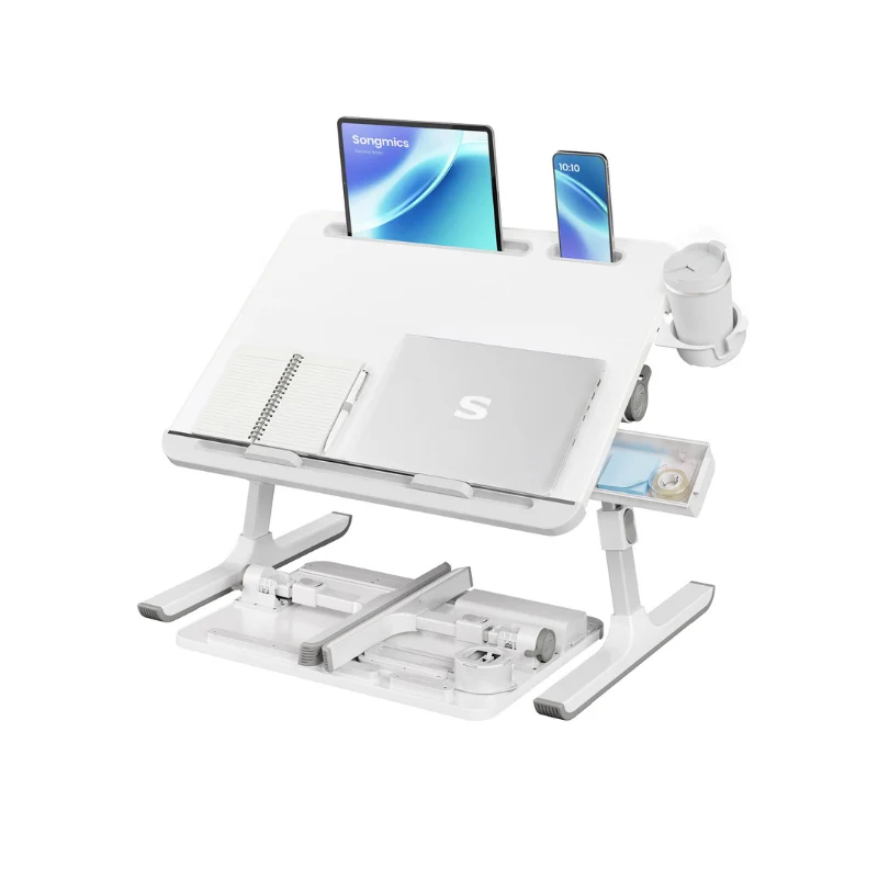 Table de lit pliable pour ordinateur portable réglable