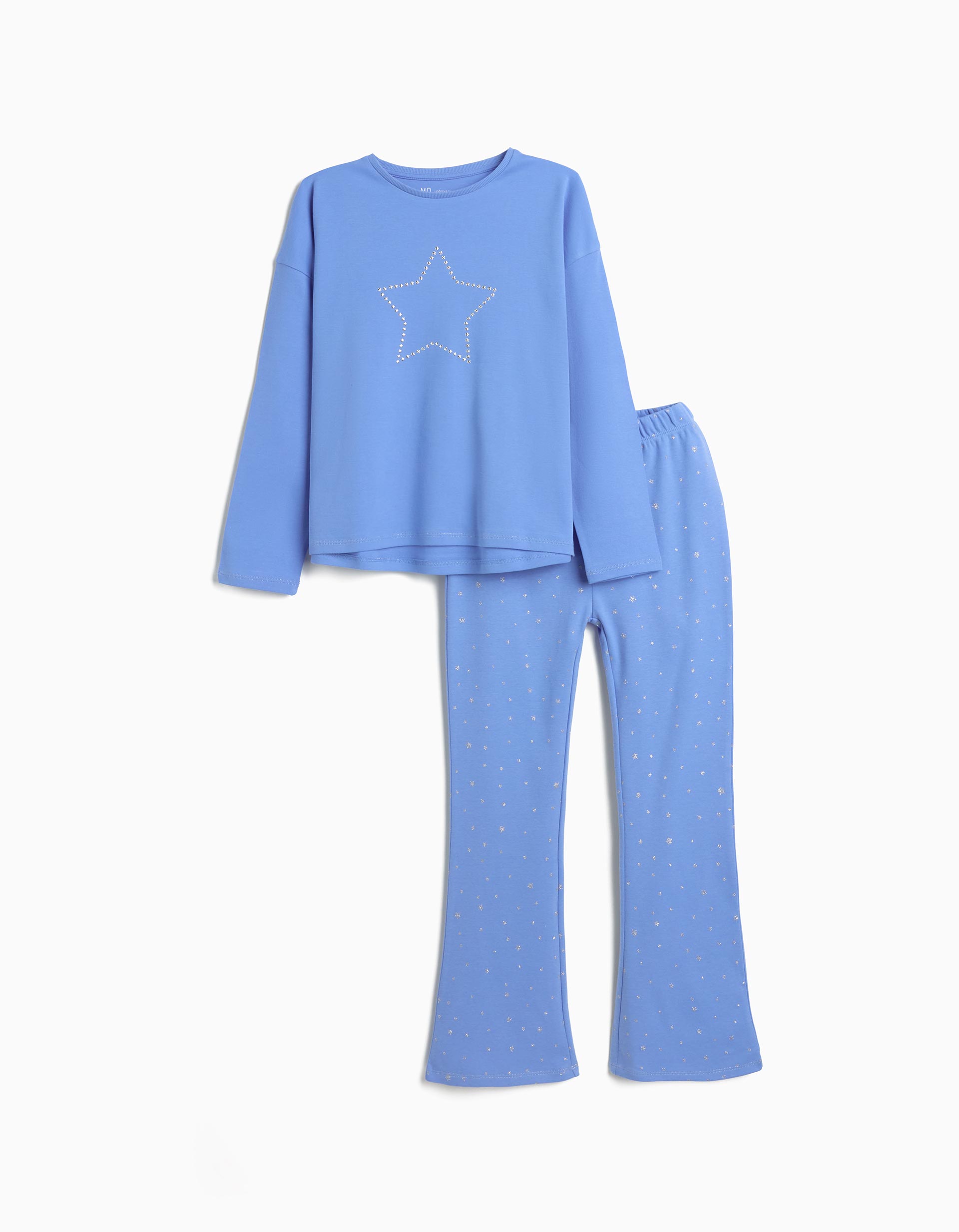 Pijama, Menina, Azul