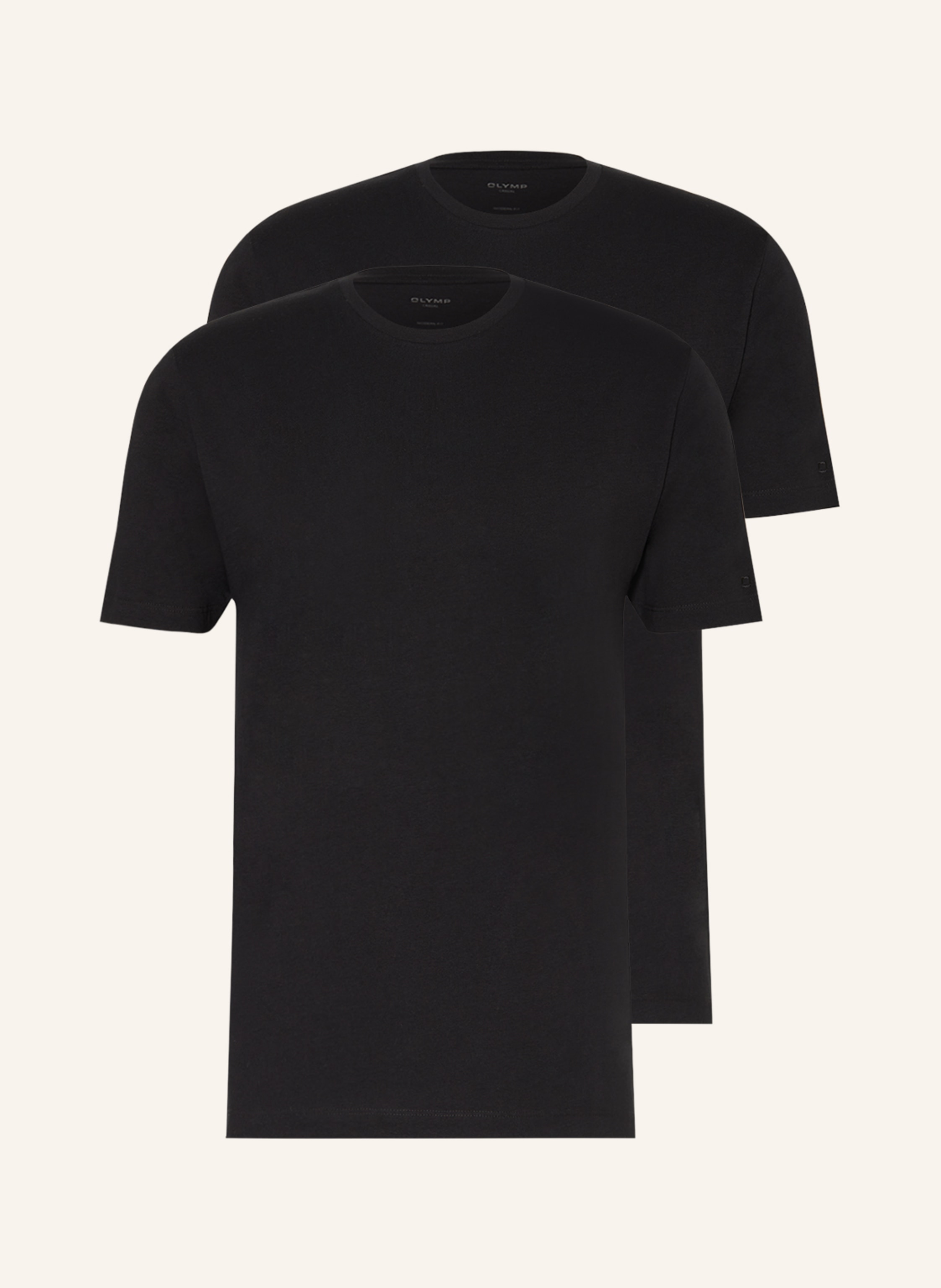 OLYMP 2er-Pack T-Shirts