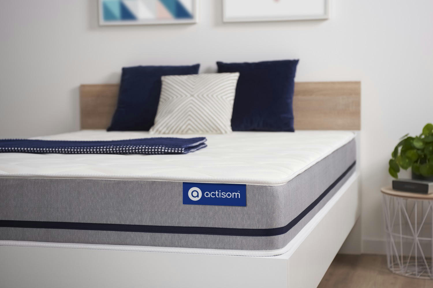 ACTILATEX SOFT - Matelas 120x190 cm Latex et mémoire de forme