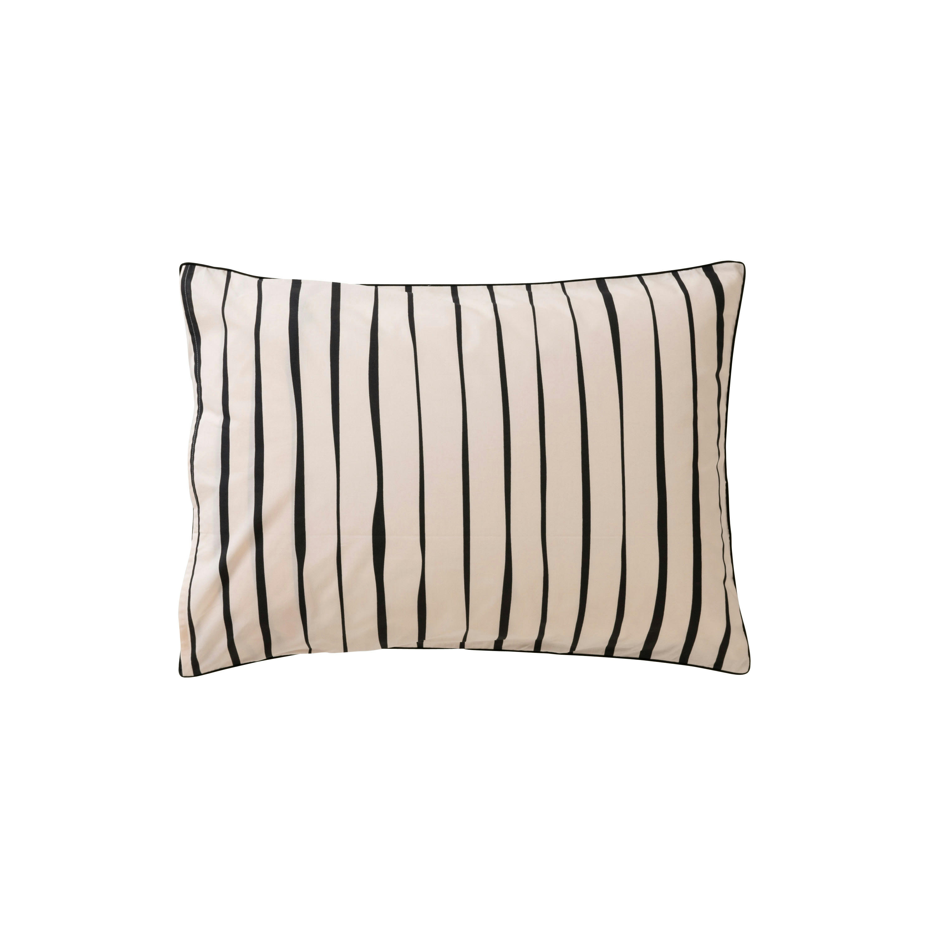 GISELE - Taie d'oreiller rectangulaire imprimé rose 50 x 70 cm