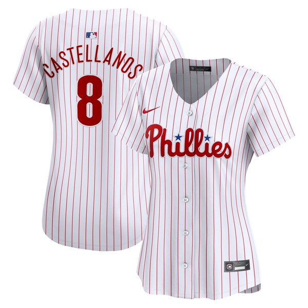 Nick Castellanos Philadelphia Phillies Nike Women's Home Limited Player Jersey - White