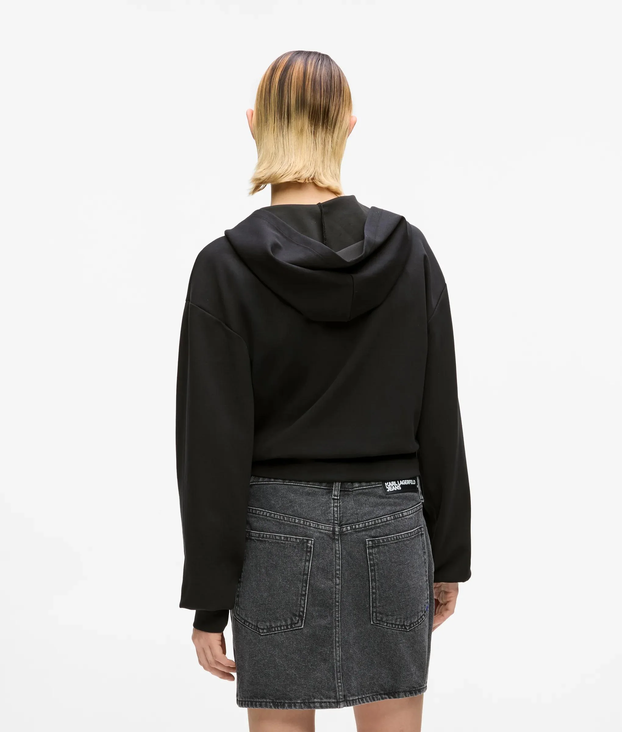 Sweat à capuche à lacets