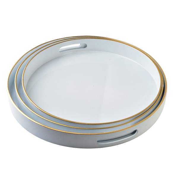 Tace 3 sztuki BLANCHE WHITE
