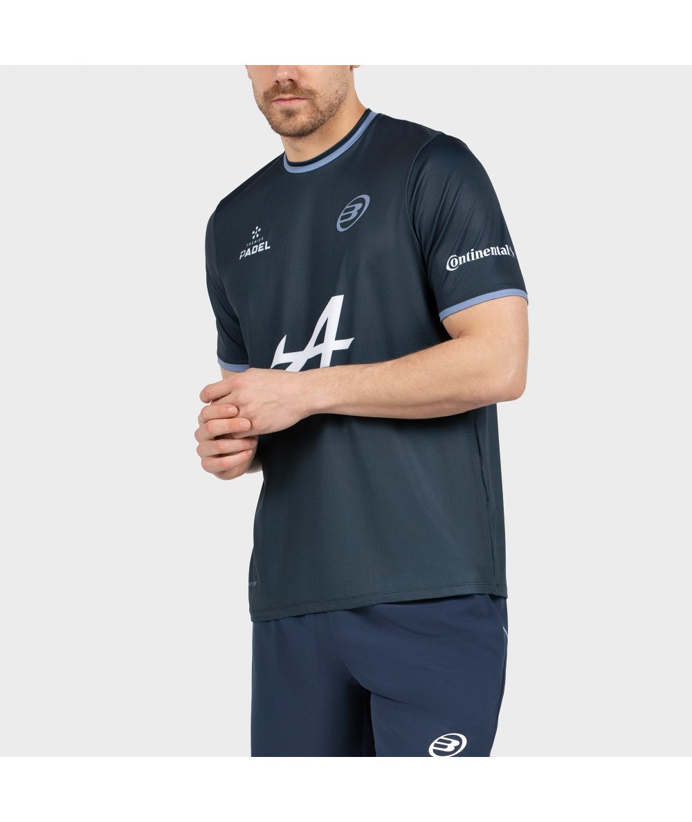 CAMISETA BULLPADEL PRIOR CH AZUL MARINO