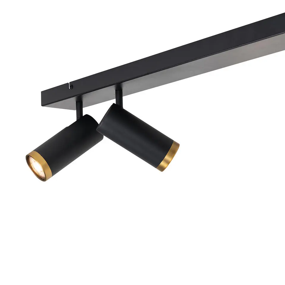 Qazqa verstelbare plafondspot renna bronskleurig gu10