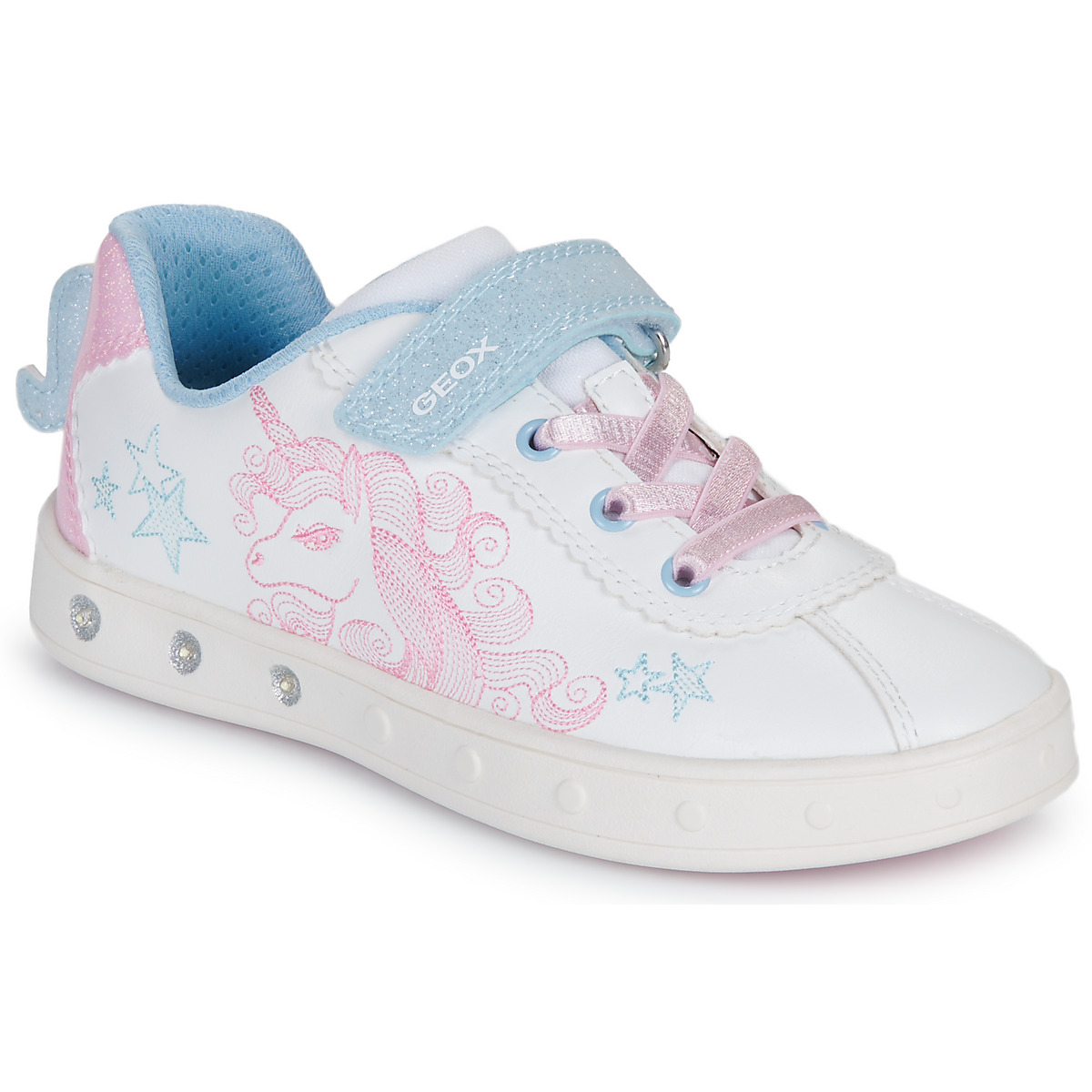 Geox - J SKYLIN GIRL - White / Multicolour