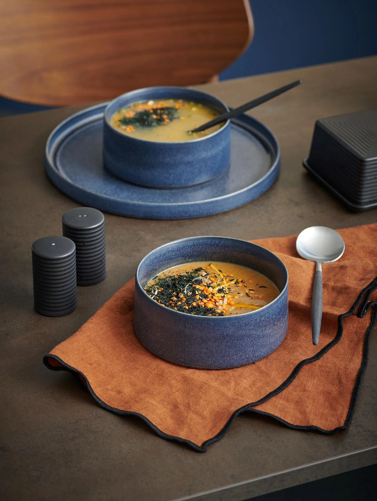breakfast set form'art carbon 18-teilig