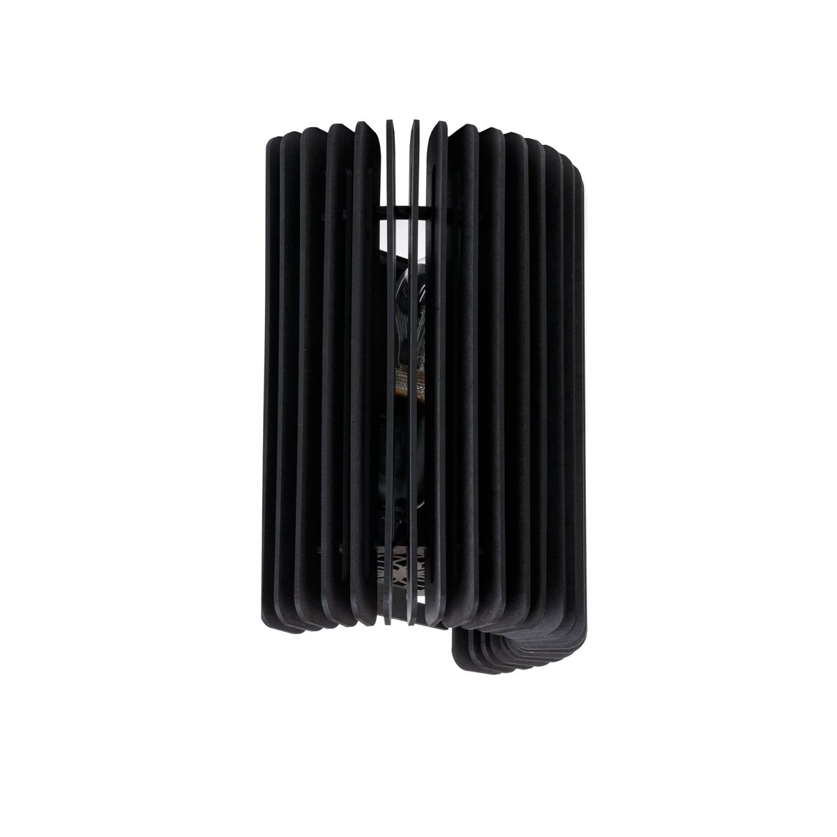 Blij Design wandlamp Edge - 1 lichts - 11 x 27  cm - zwart