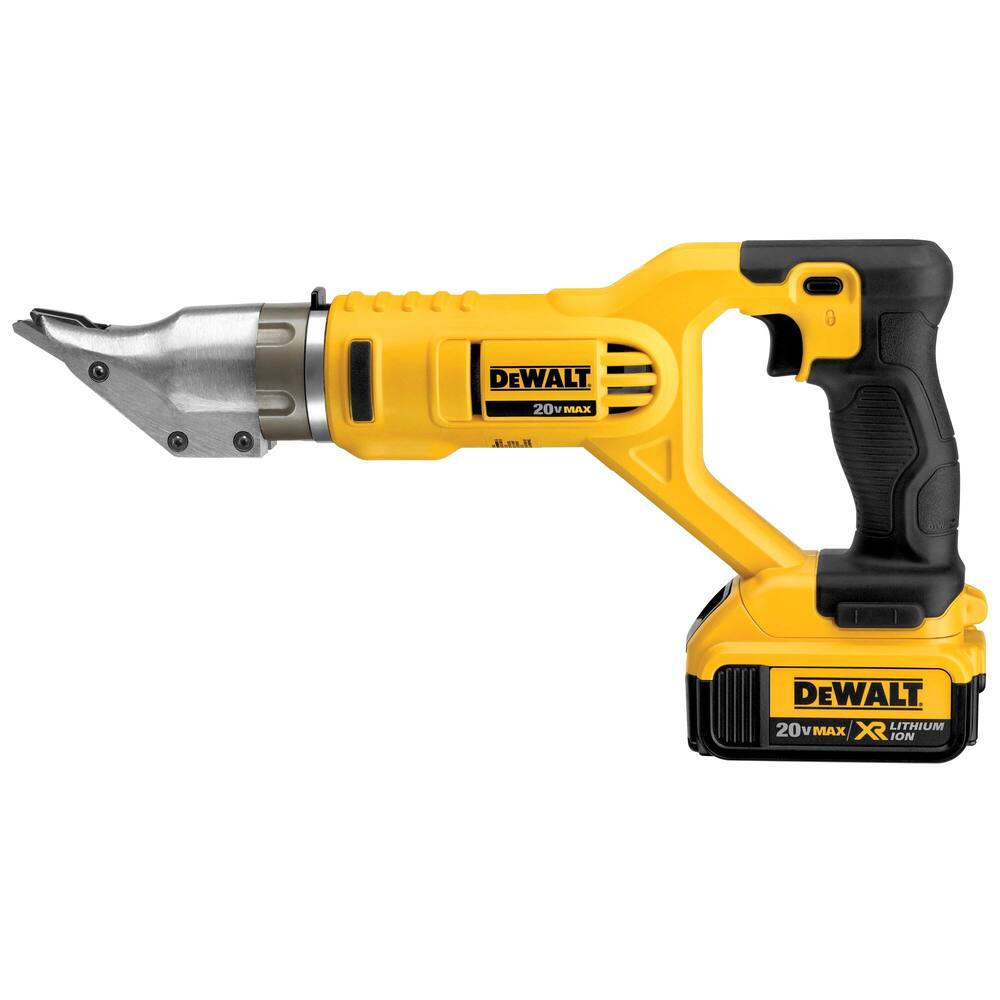 DEWALT DCS491M2 20V MAX 18 Gauge Swivel Head Shear Kit, 4.0Ah