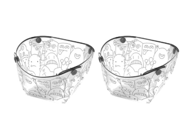 NNEOBA Outdoor Lightweight Folding Tableware Portable Bowl