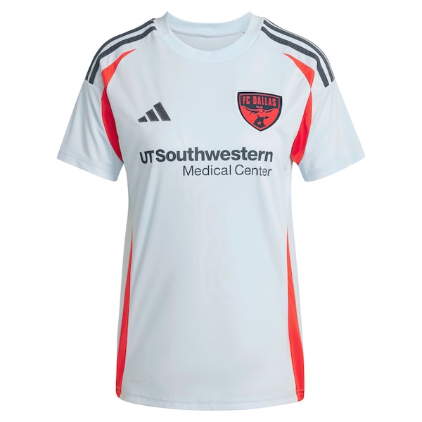 FC Dallas adidas Women's 2025 The Inferno Kit Replica Custom Jersey - Light Blue