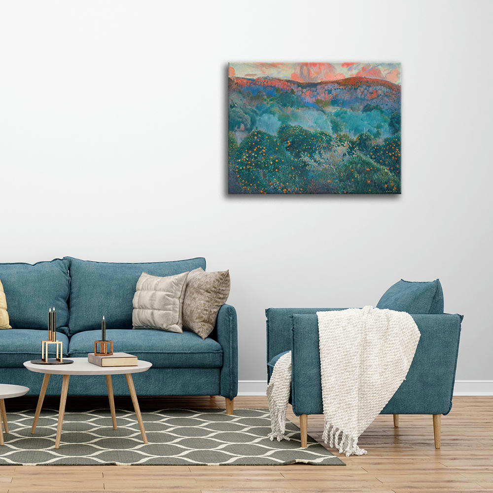 - Tableau Soller, Mallorca Joaquin Mir Trinxet 80x100cm