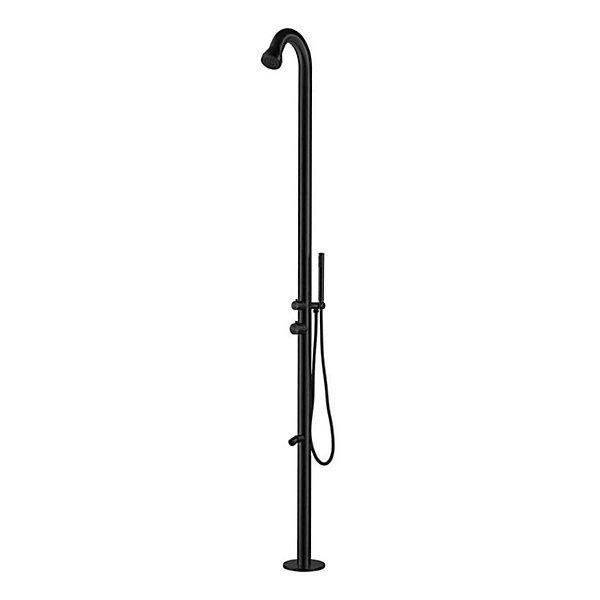 Douche En Acier Inoxydable 316l Pour Usage Exterieur Sined Bosa Nera