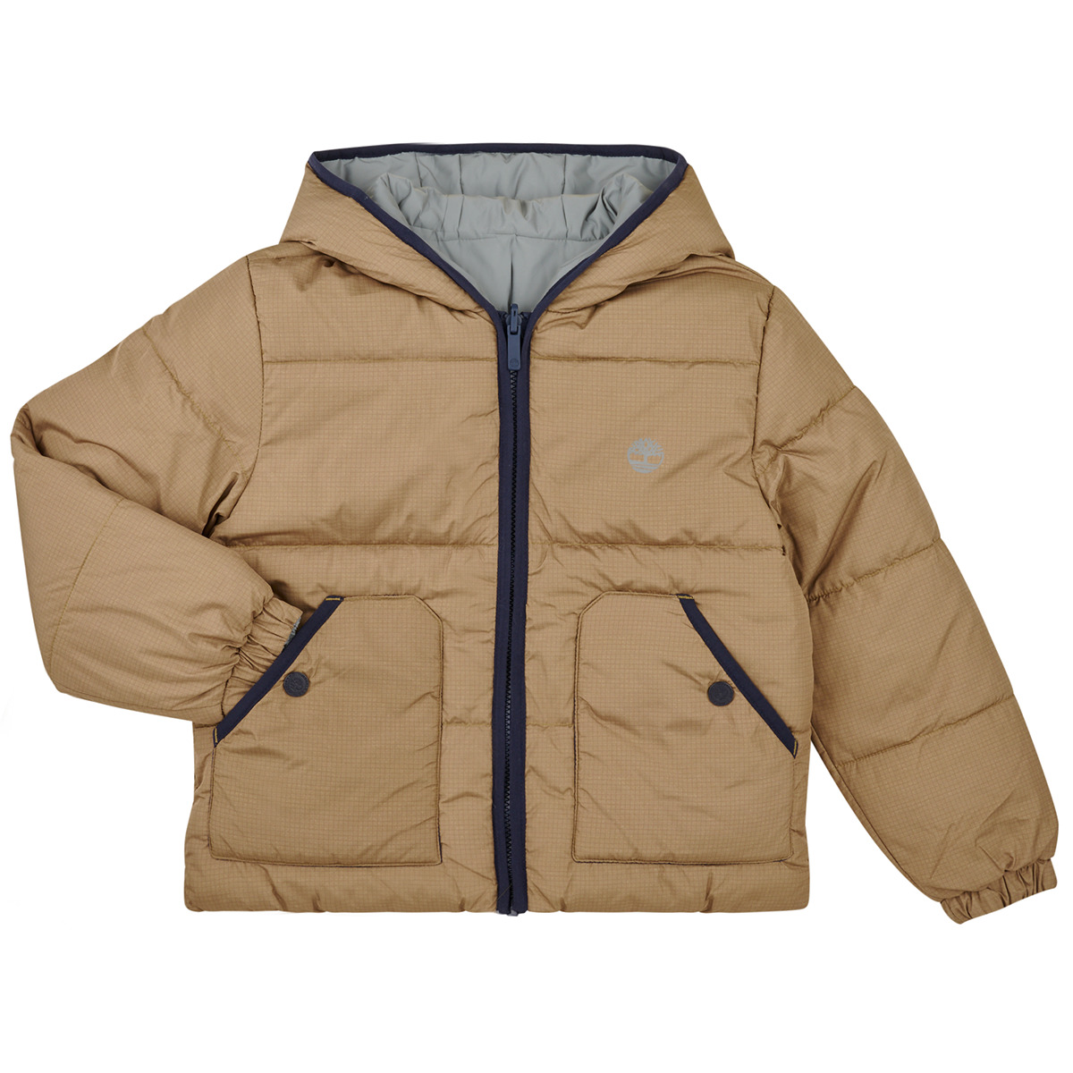 Timberland - DOUDOUNE REVERSIBLE T60573 - Beige / Grey / Marine