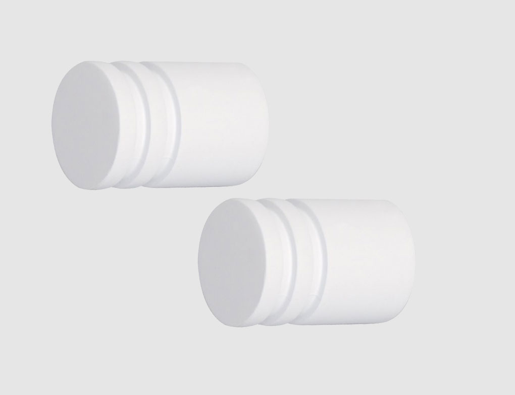 Endstück Weiß 20 mm Mira