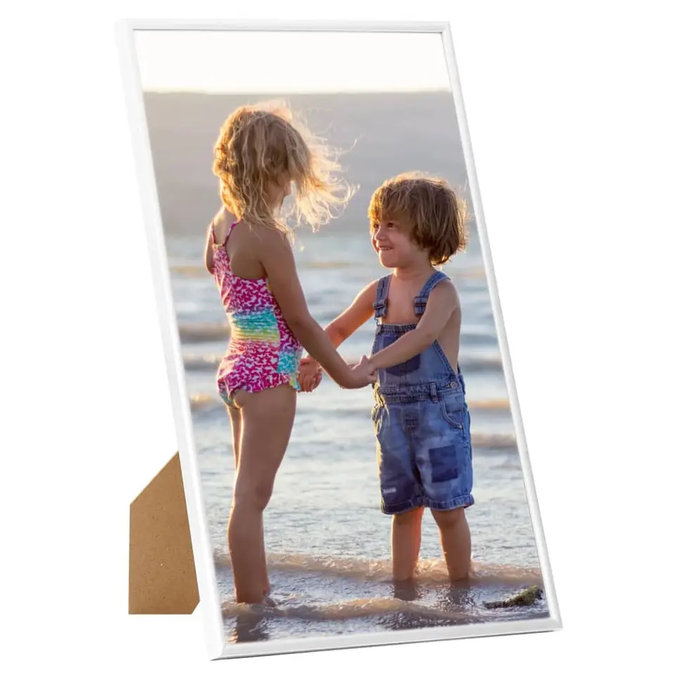 vidaXL - Fotolijst - Wit - MDF - 13 x 18 cm - 3 stuks
