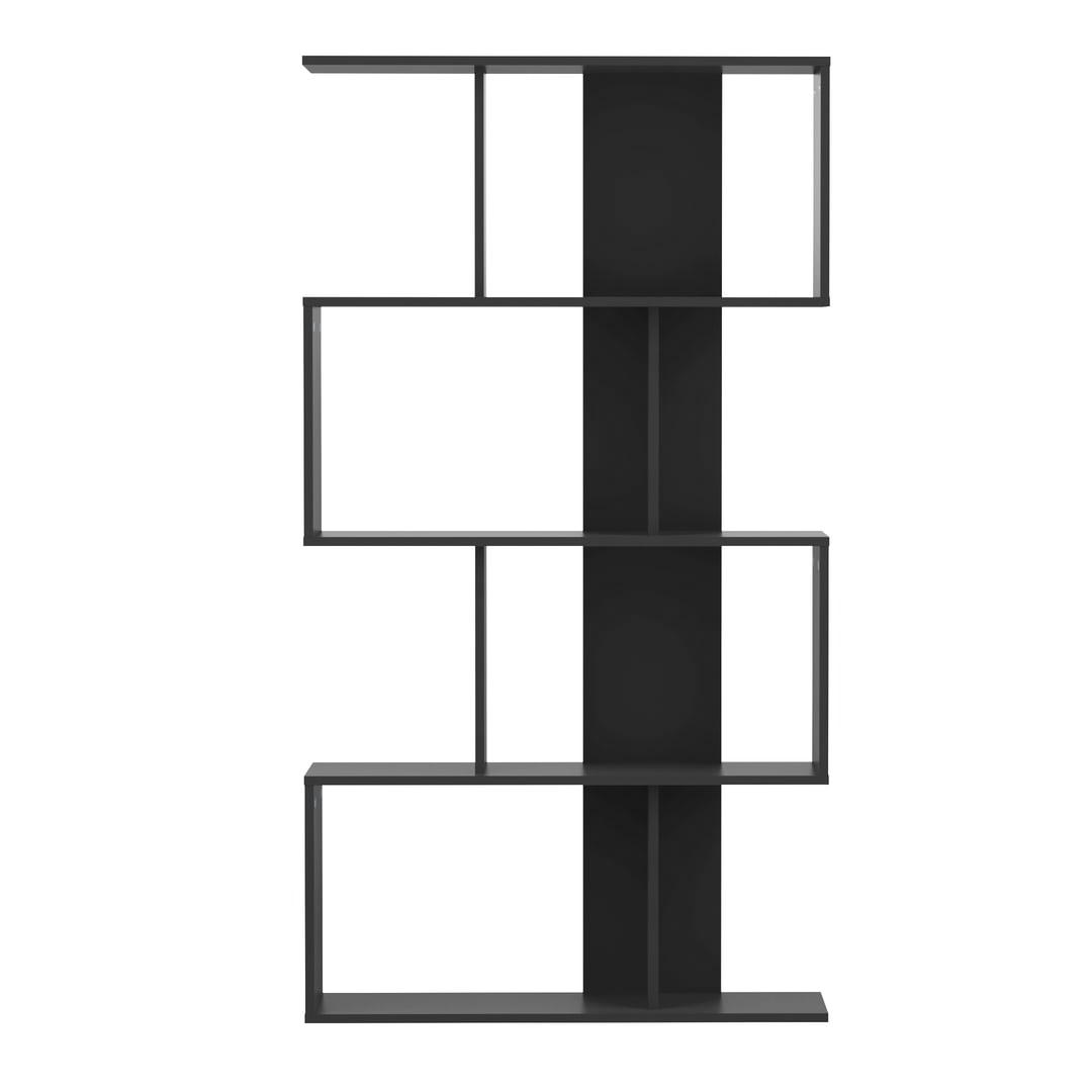 SIGMA - Bibliothèque effet bois noir