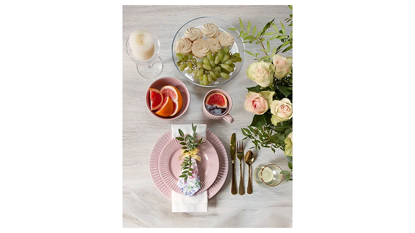 Kubek porcelit Verona Rosa 350 ml różowy