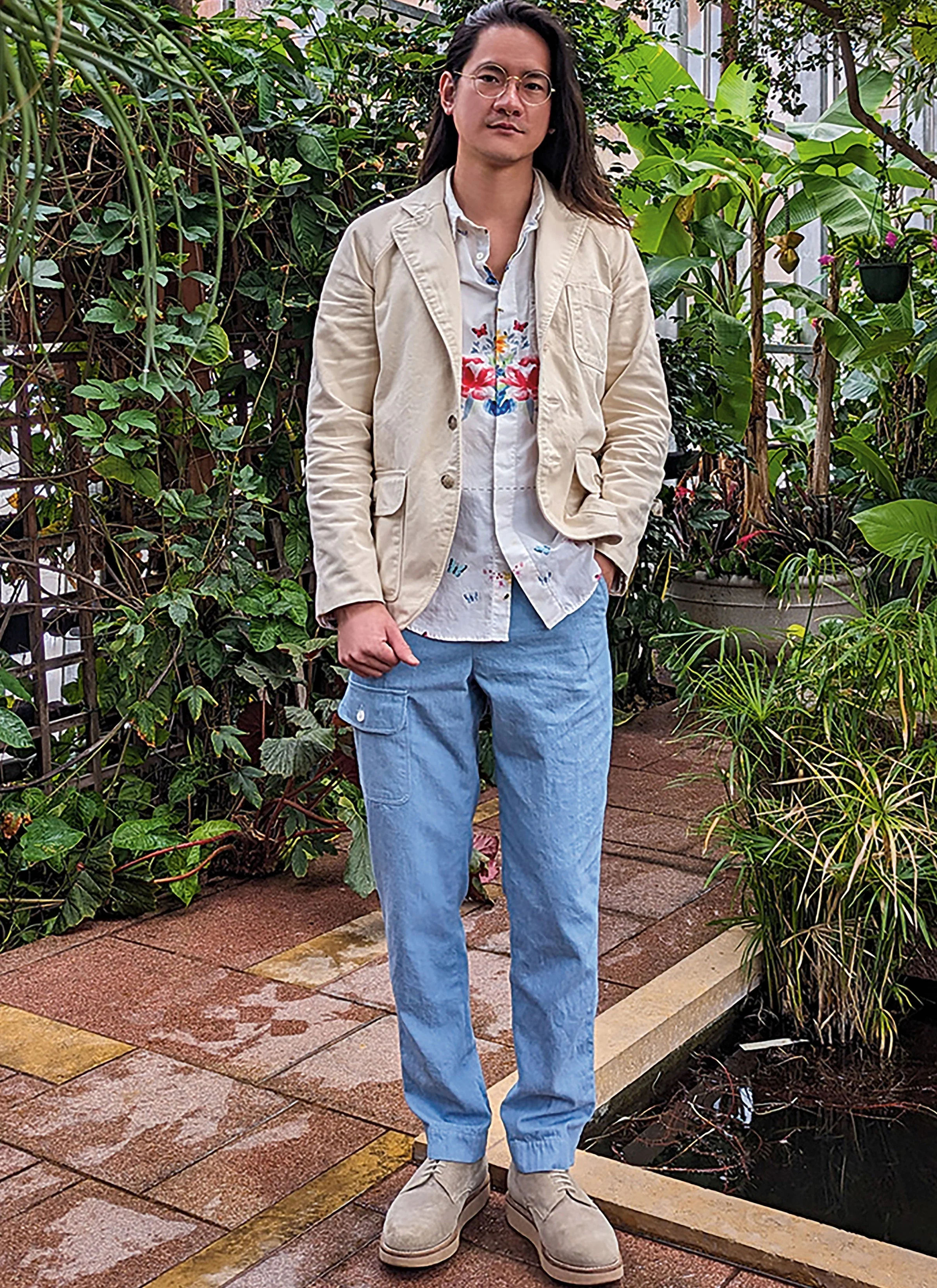 KnowMe Pattern Me2075 Men's Jacket and Pants