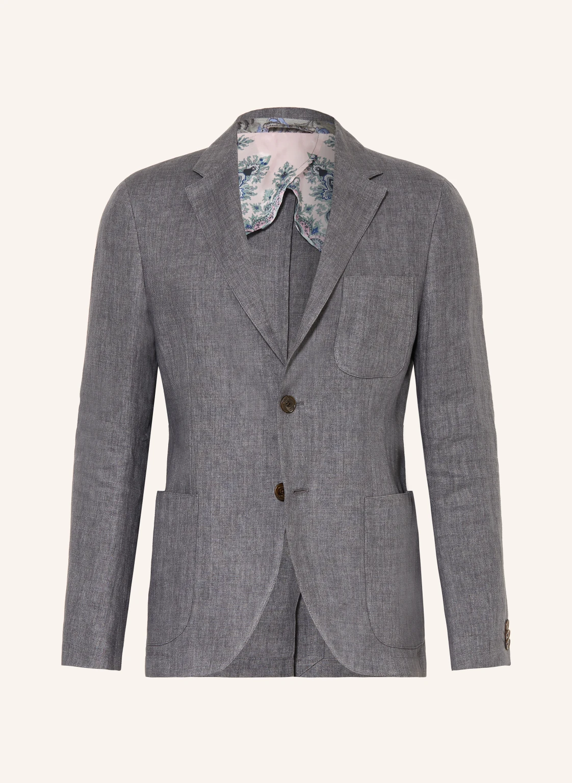 ETRO Anzugsakko Slim Fit aus Leinen