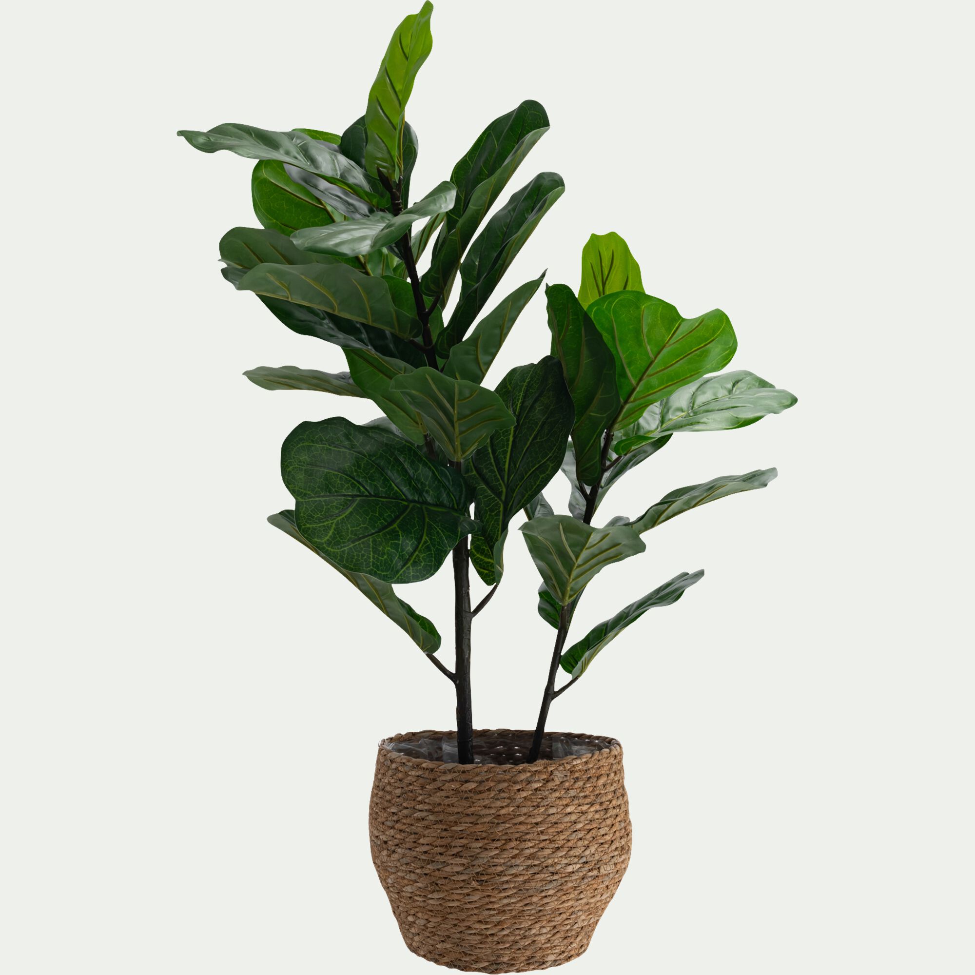 LONNI - Cache-pot en quenouille D24,5cm - naturel