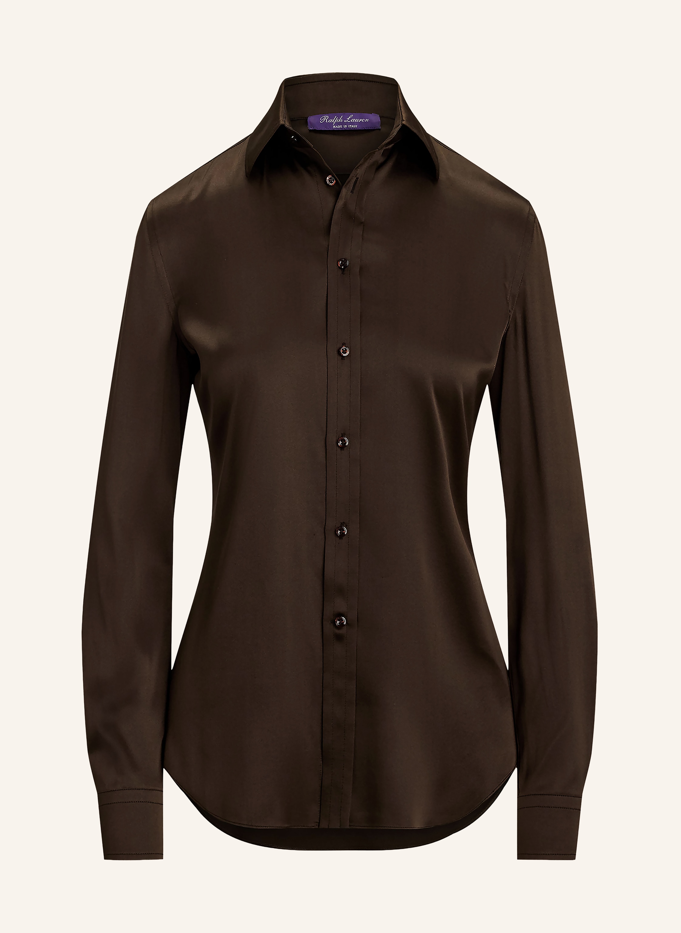 RALPH LAUREN Collection Hemdbluse mit Seide