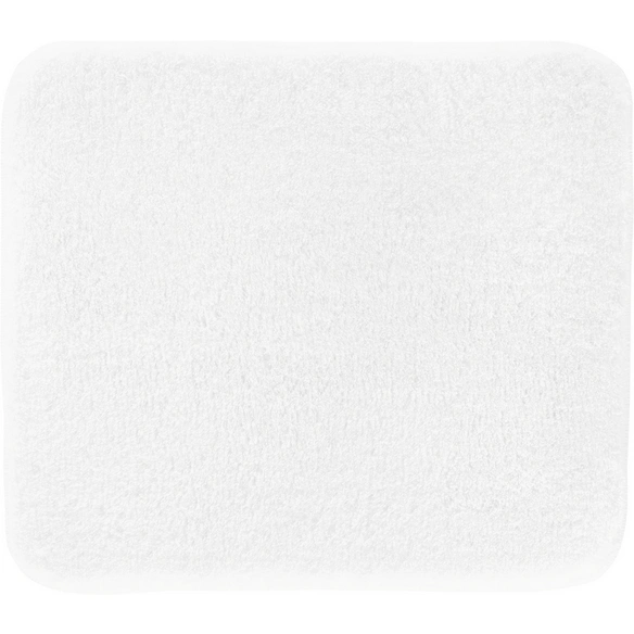 Badematte »Melange«, BxL: 50 x 60 cm, weiß, aus 100% Polyacryl