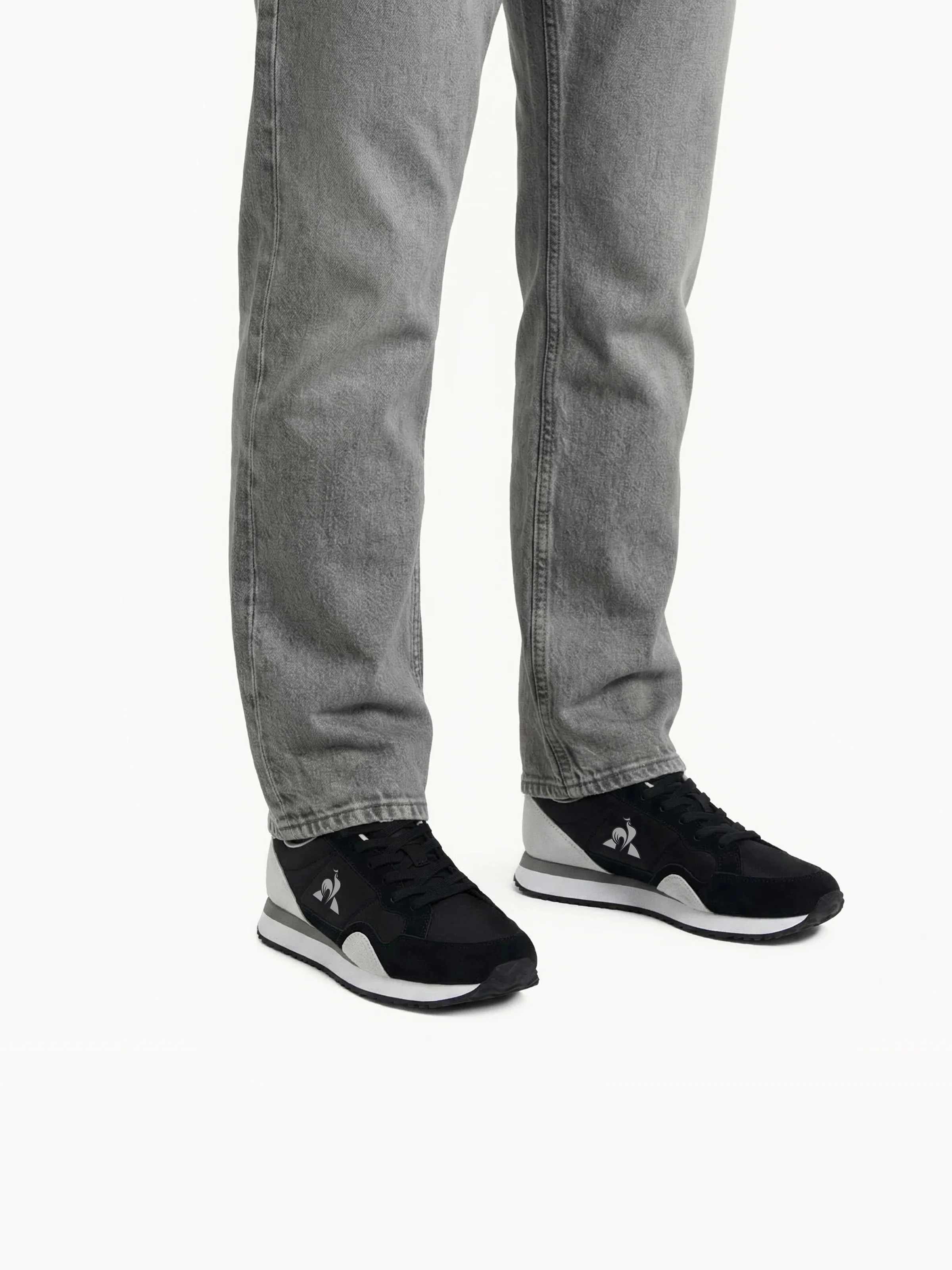 Sneakers rétro-running avec détails suede Jet Star