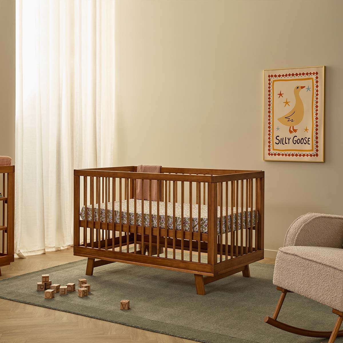 Aspen Classic Cot - Hazelnut