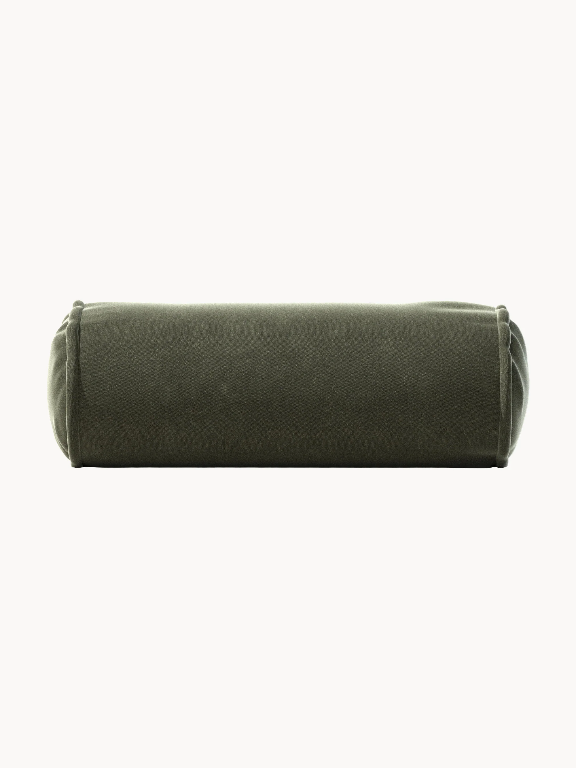 Samt-Sofa-Kissen Vetsak, Ø 16 x L 40 cm