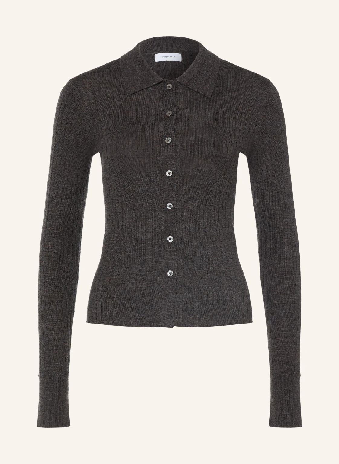 darling harbour Strickjacke aus Merinowolle