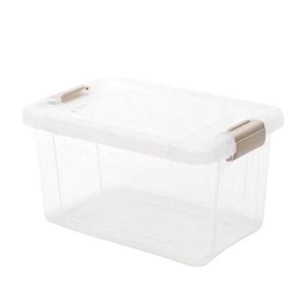 Transparentne pudło do przechowywania, 22 x 15 x 12 cm