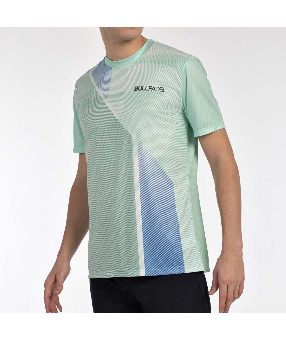 CAMISETA BULLPADEL BRUMO VERDE MANZANA