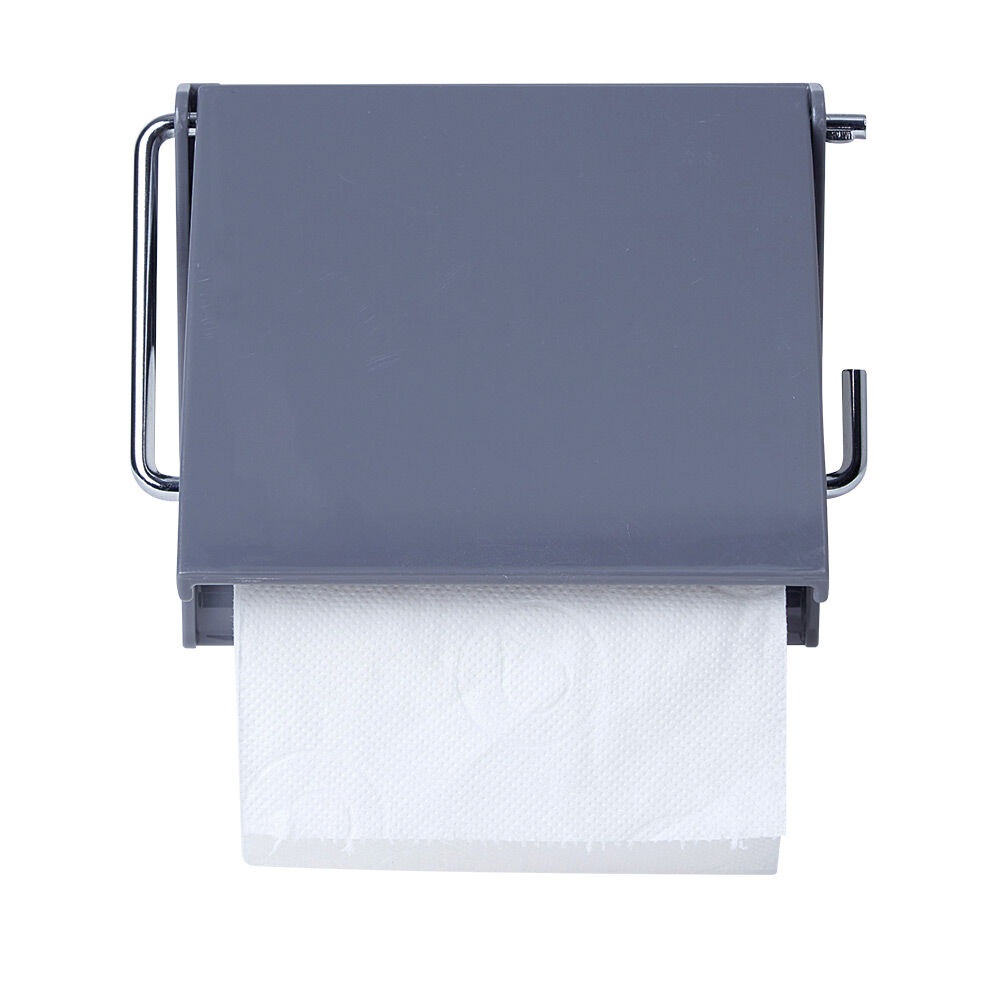 Dérouleur papier toilettes gris