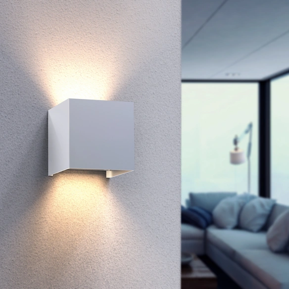 LED-Wandleuchte, 6 W, Metall