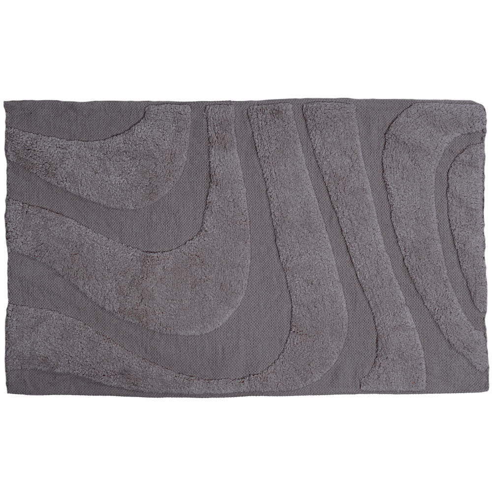 Veer Carpets - Badmat Beau - Grey 60 x 100 cm