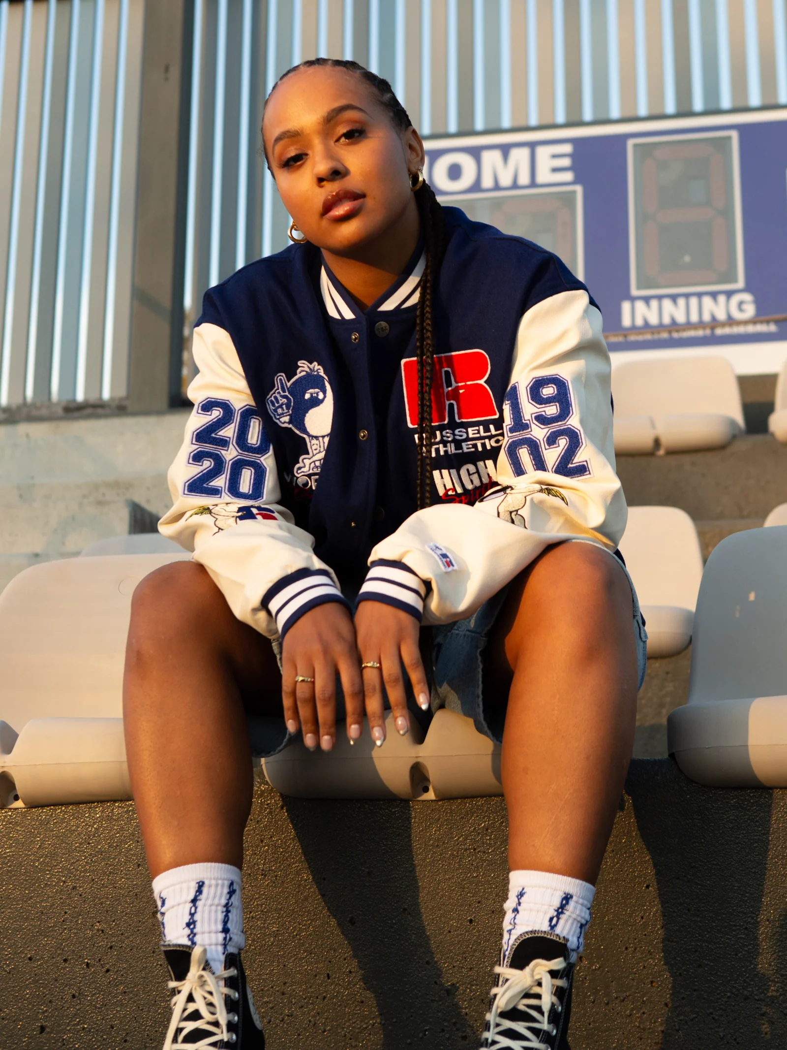 Russell Athletic Team Spirit Letterman Jacket