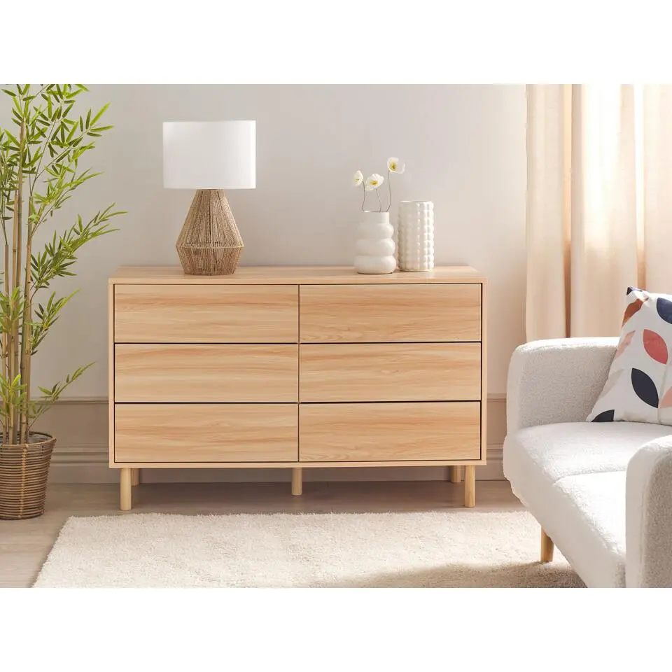 SHARPE - Dressoir - Lichthout - Spaanplaat