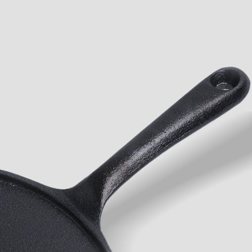 SOGA 2X Cast Iron Takoyaki Fry Pan 7 Hole Grill Mold 23cm