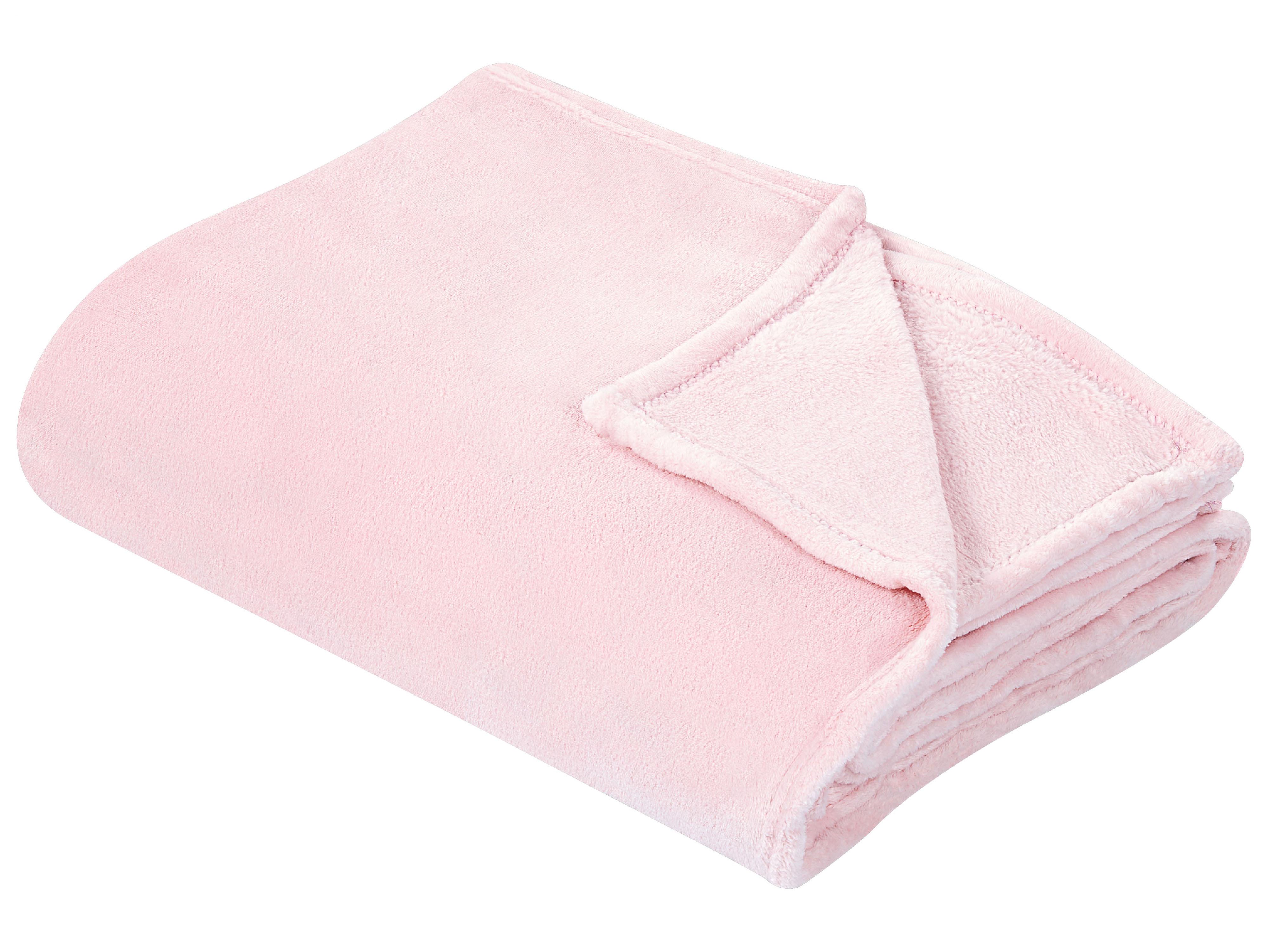 Blanket BAYBURT 150 x 200 cm Pink