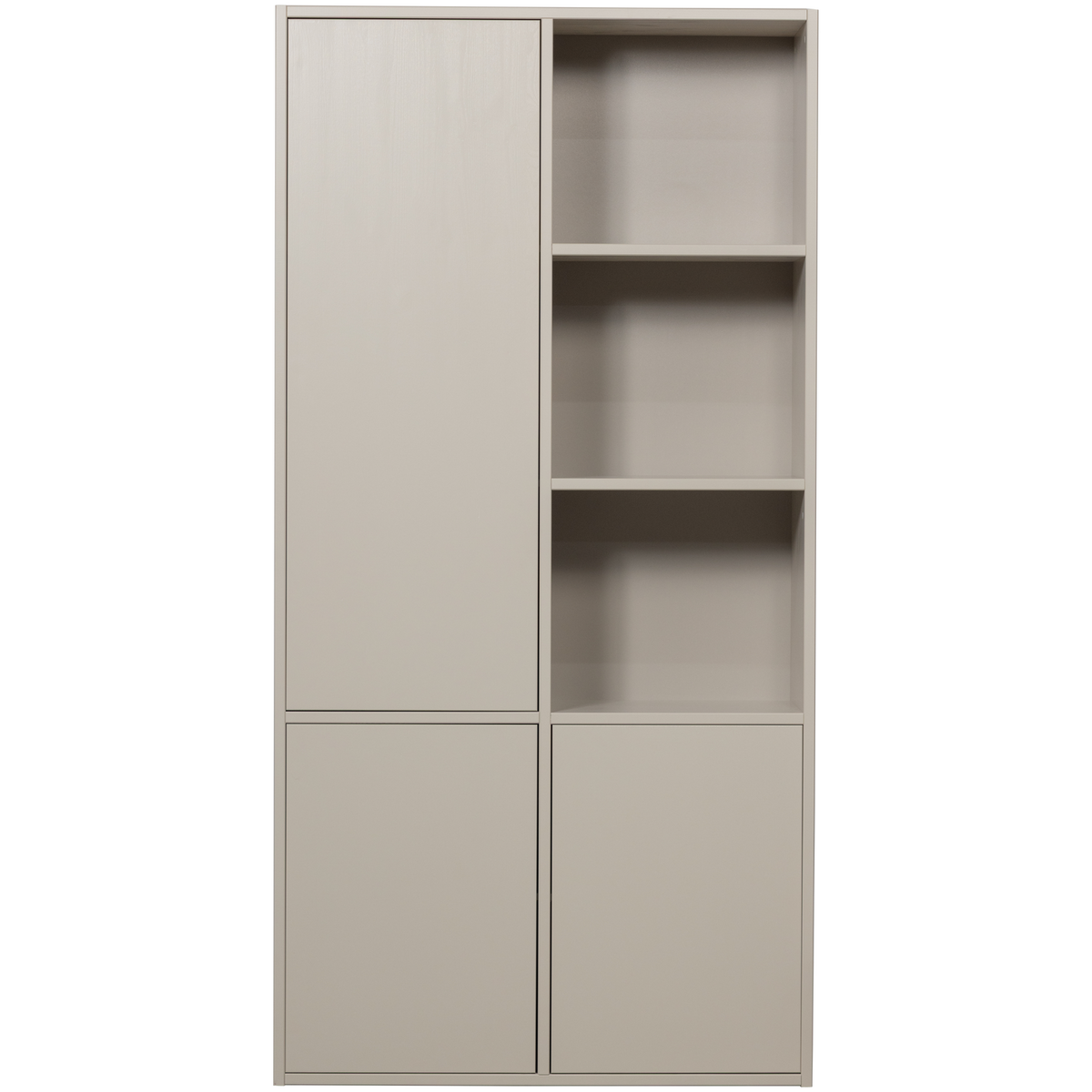 WOOOD opbergkast Meggy Links - Grenen hout - Dust/Grijs - 215x108x40