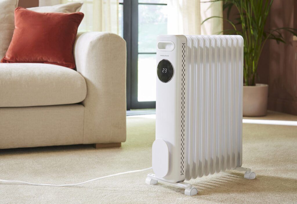 Morphy Richards HeatFlux 2.5kw Digital Oil Filled Radiator with Remote Control