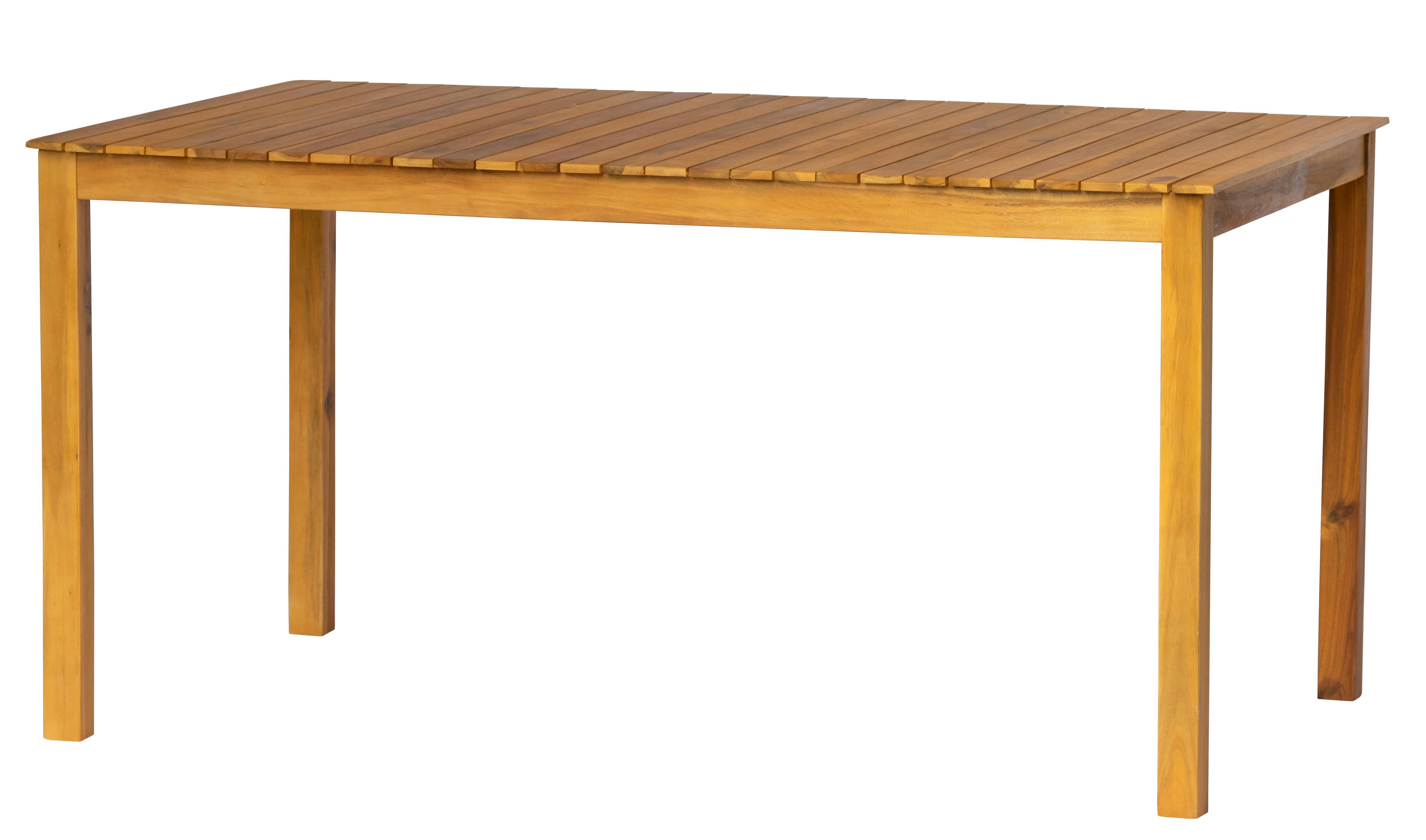 - Table a manger interieur exterieur 6 personnes en acacia