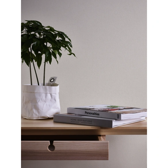 Vliestapete, BxL: 53 x 1005 cm, cremefarben