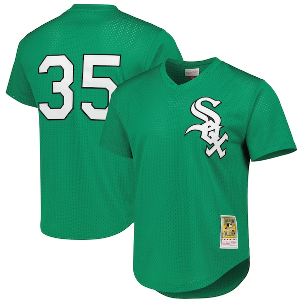 Frank Thomas Chicago White Sox  Cooperstown Collection Authentic St. Patrick's Day 1996 Batting Practice Jersey - Green