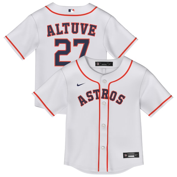 Jose Altuve Houston Astros Nike Toddler Replica 2.0 Player Jersey - White