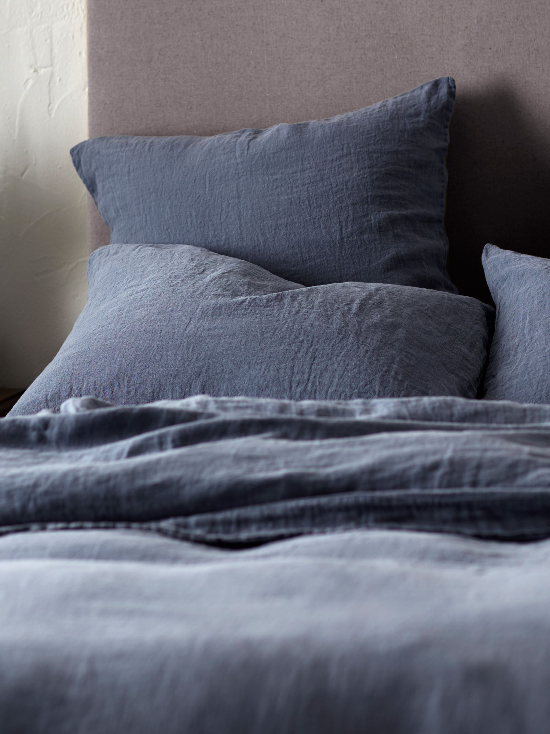 Secret Linen Store French Blue 100% Linen Pillowcase