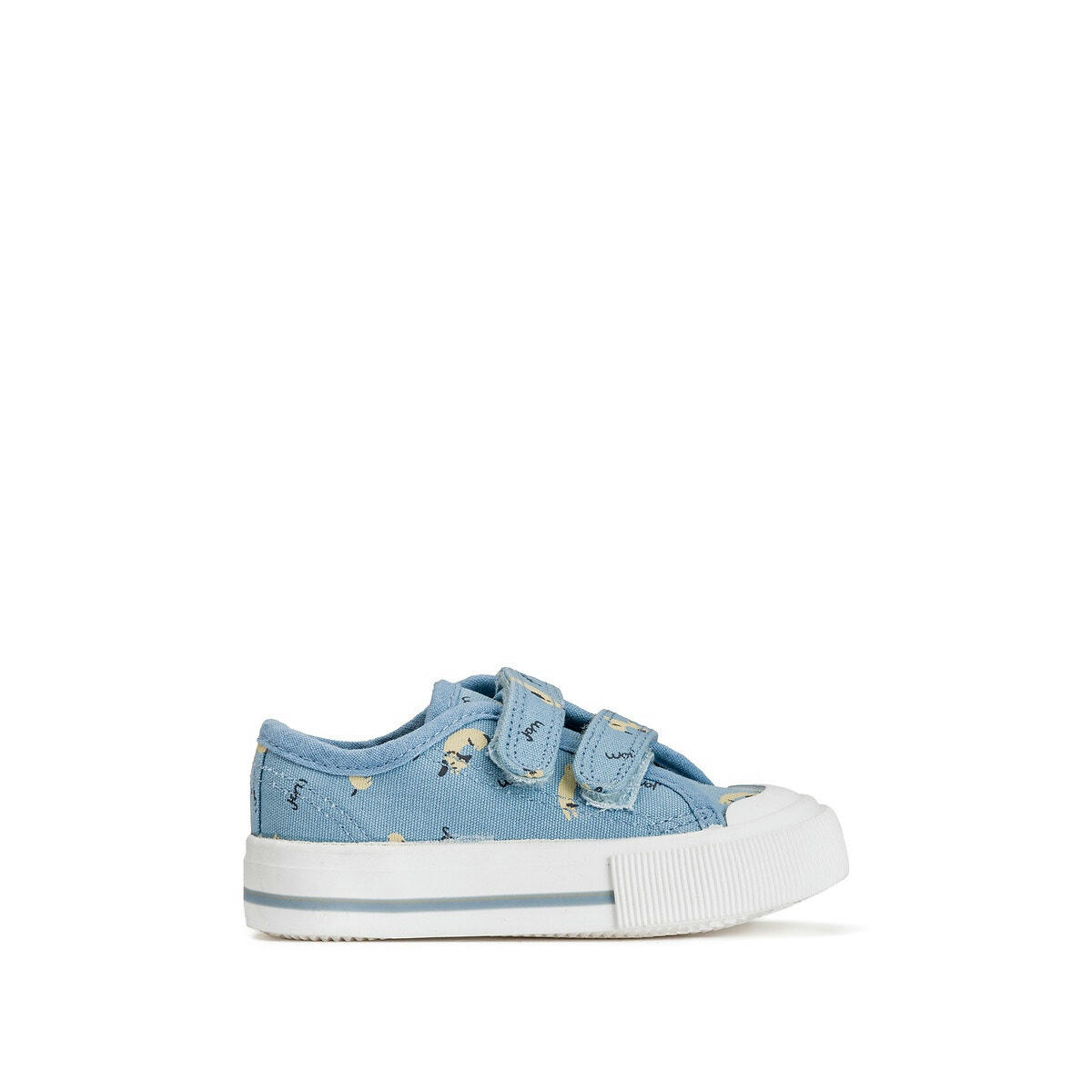 Baskets scratchées en toile